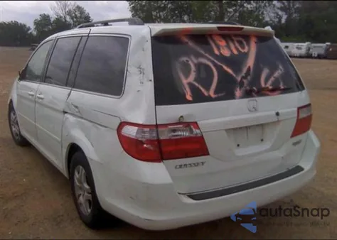 2006 Honda Odyssey (U.s.) Ex from USA, damaged, VIN 5FNRL38766B411611